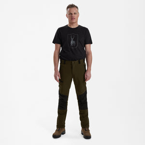 Strike Full Stretch Bukse Herre - Black/Leaf – Deerhunter