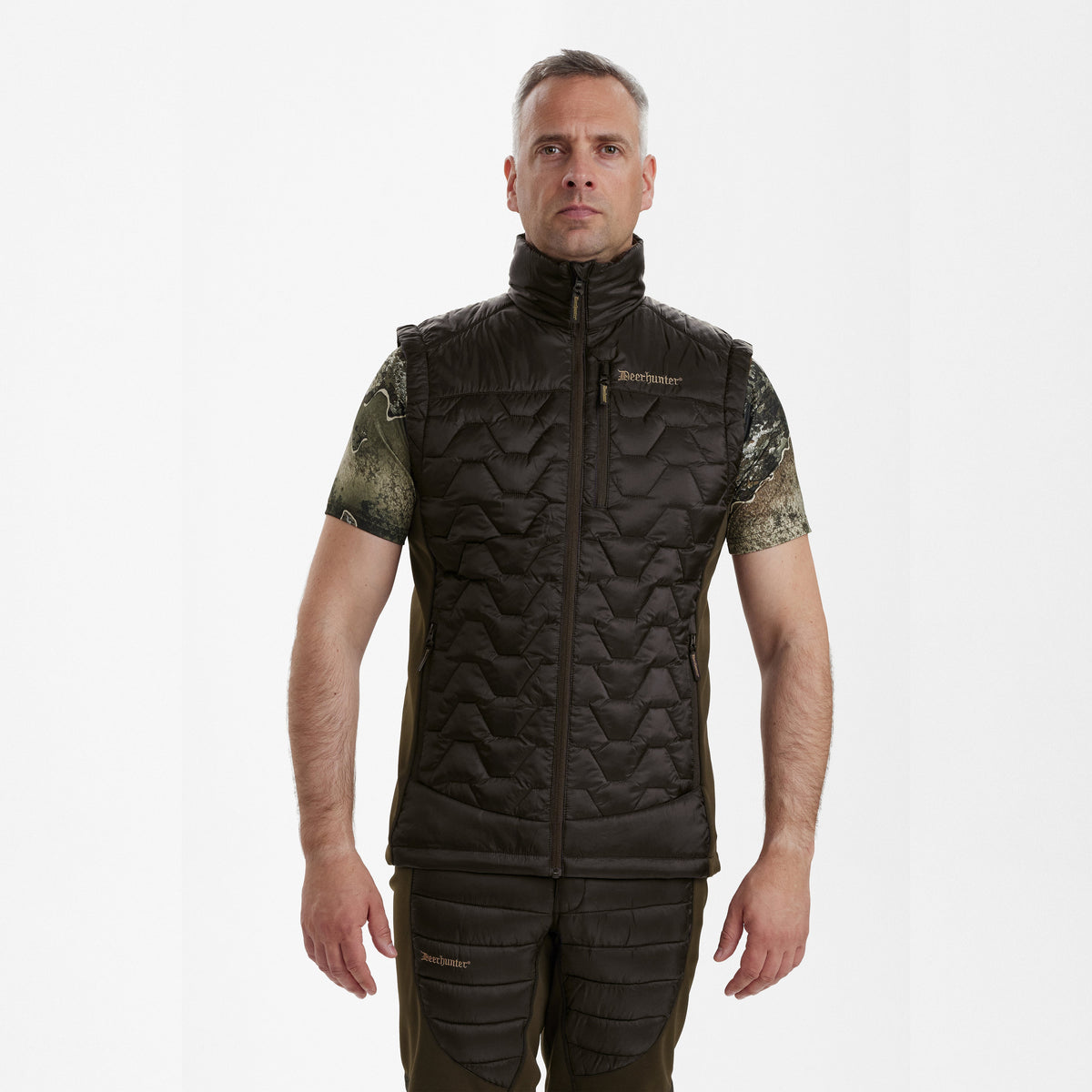 Excape Quiltet Vest - Grønn – Deerhunter