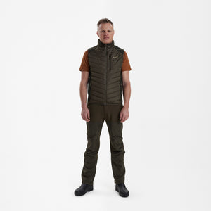 Moor Vattert Vest Med Strikk - Green – Deerhunter