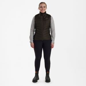 Lady Caroline Vattert Vest - Brun – Deerhunter