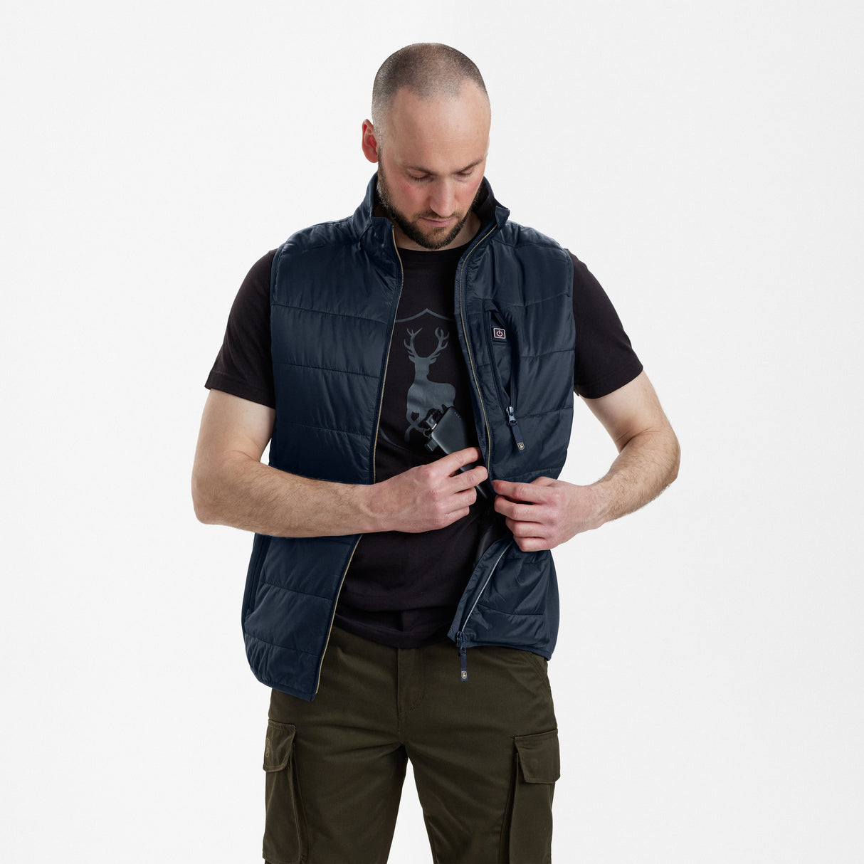 Heat vattert vest – Deerhunter
