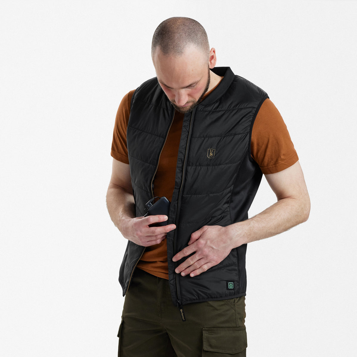 Heat Undervest - Svart – Deerhunter