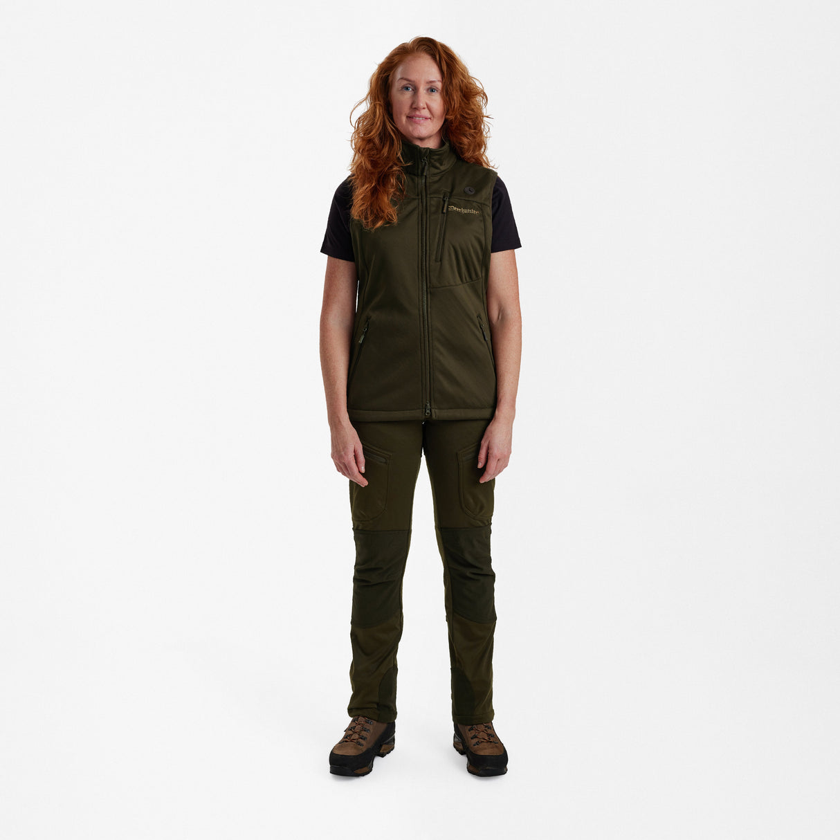 Lady Excape softshell-vest Art Green – Deerhunter