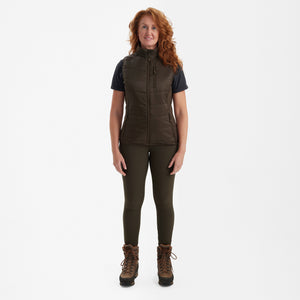 Lady Heat vattert vest Wood – Deerhunter