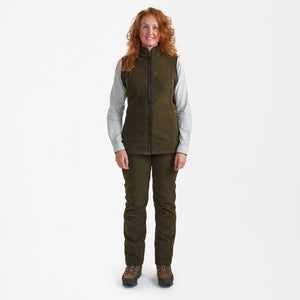 Lady Eagle Fleecevest Tarmac Green – Deerhunter