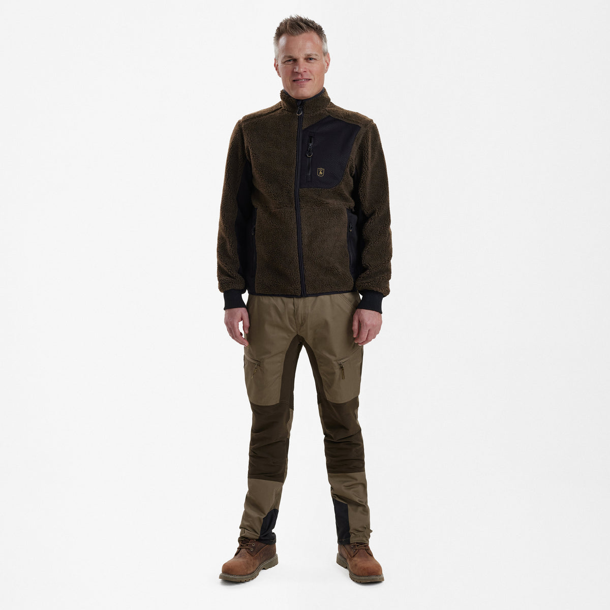 Rogaland Fiberpelsjakke - Brown – Deerhunter