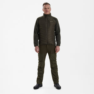 Moor Vattert Jakke Med Strikk - Green – Deerhunter
