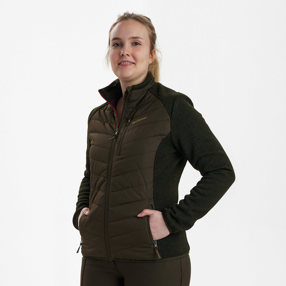 Lady Caroline Vattert Jakke - Green – Deerhunter