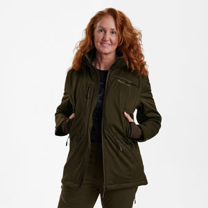 Str. 48 - Lady Excape Winter Jakke Art Green - Ombyttingsvare – Deerhunter
