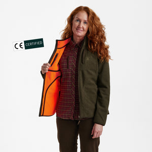 Lady Pam Bonded Fleecejakke - Vendbar – Deerhunter