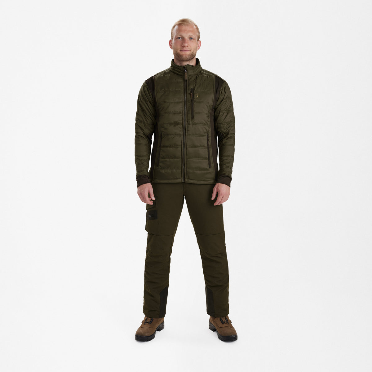 Muflon Zip-In Jakke - Green – Deerhunter