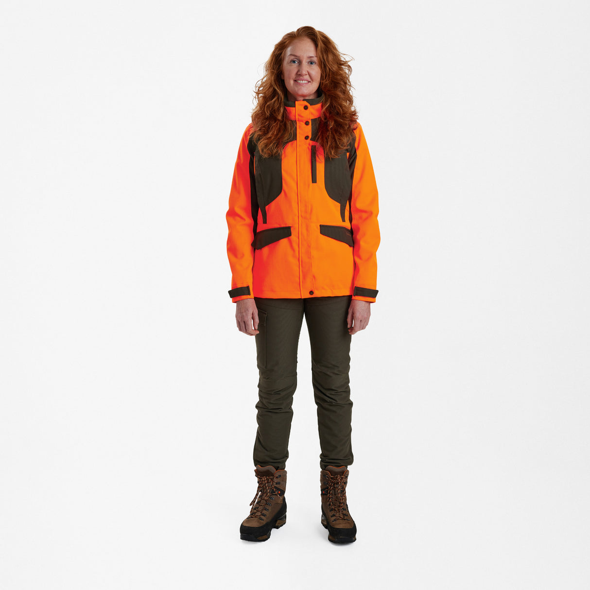 Lady Ann Extreme jakke med membran Orange – Deerhunter