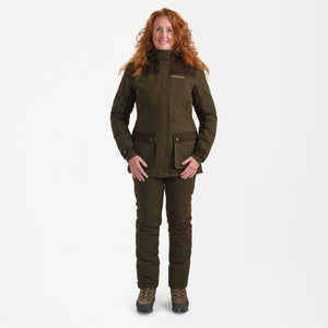 Lady Eagle Winter Jakke - Tarmac Green – Deerhunter