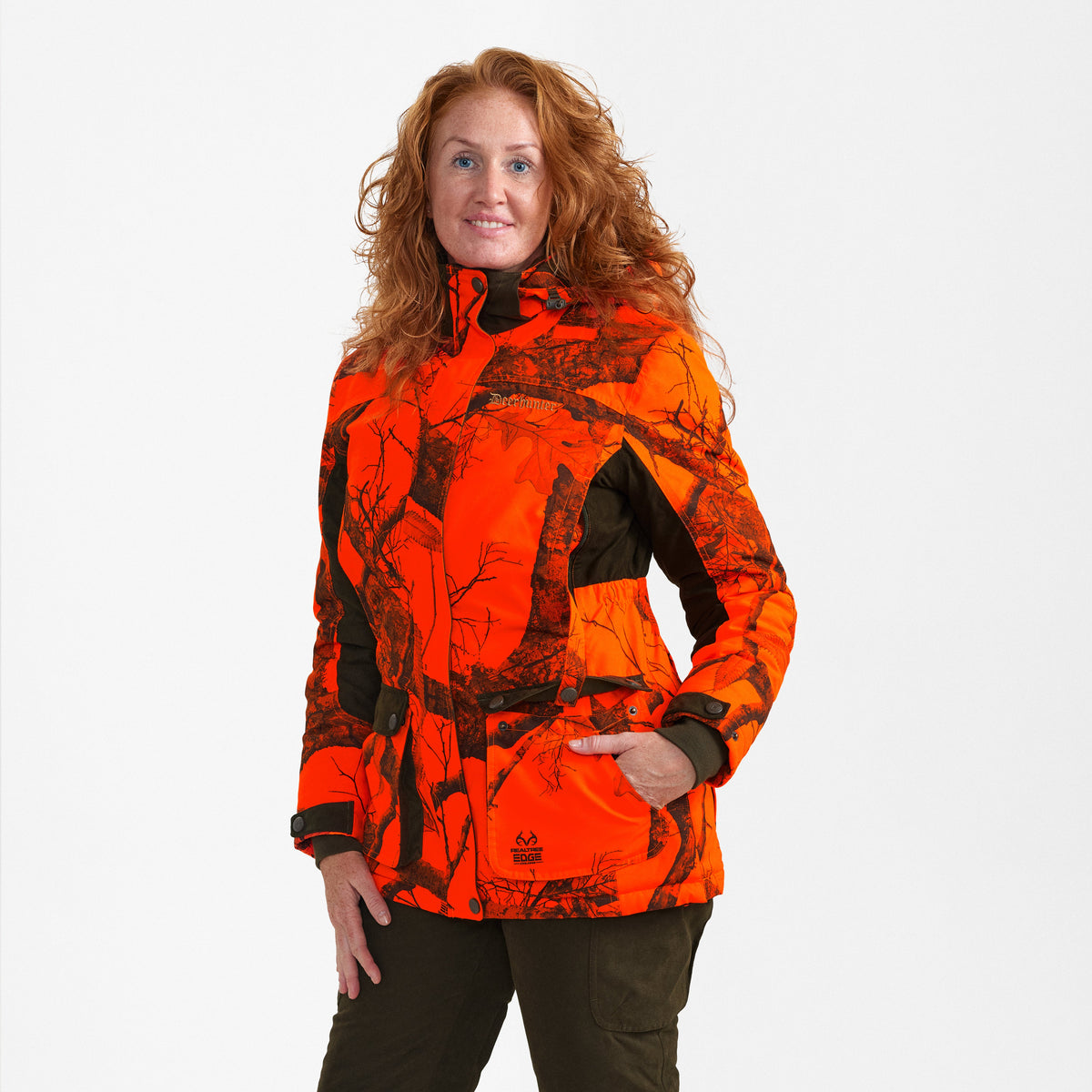 Lady Eagle Vinterjakke - REALTREE EDGE® ORANGE – Deerhunter
