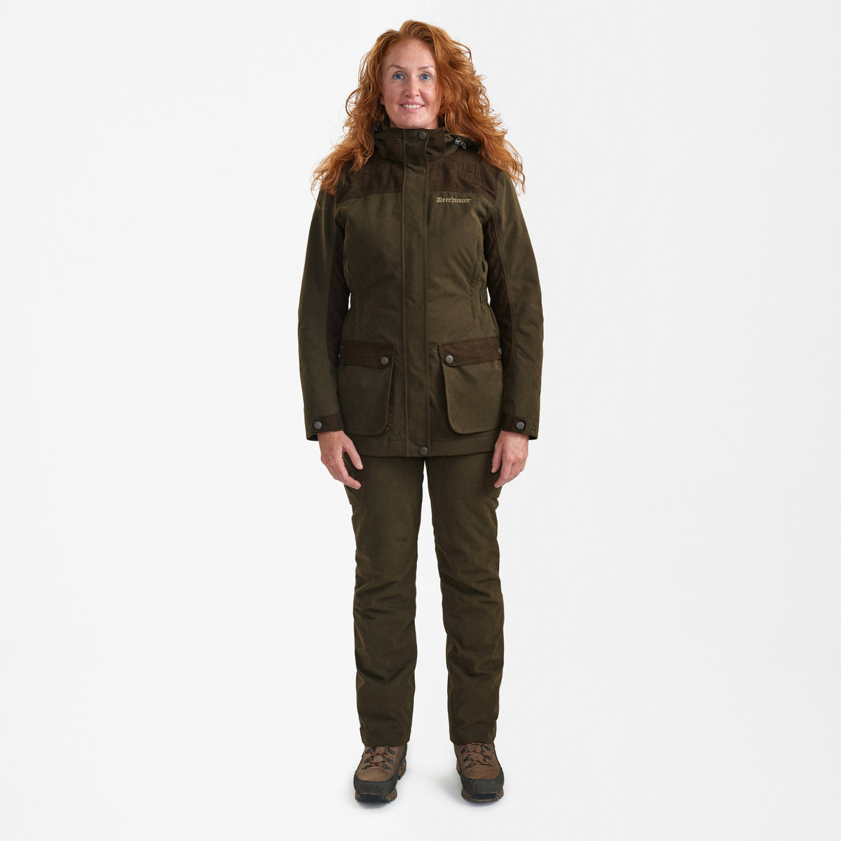 Lady Eagle Jakke Tarmac Green – Deerhunter