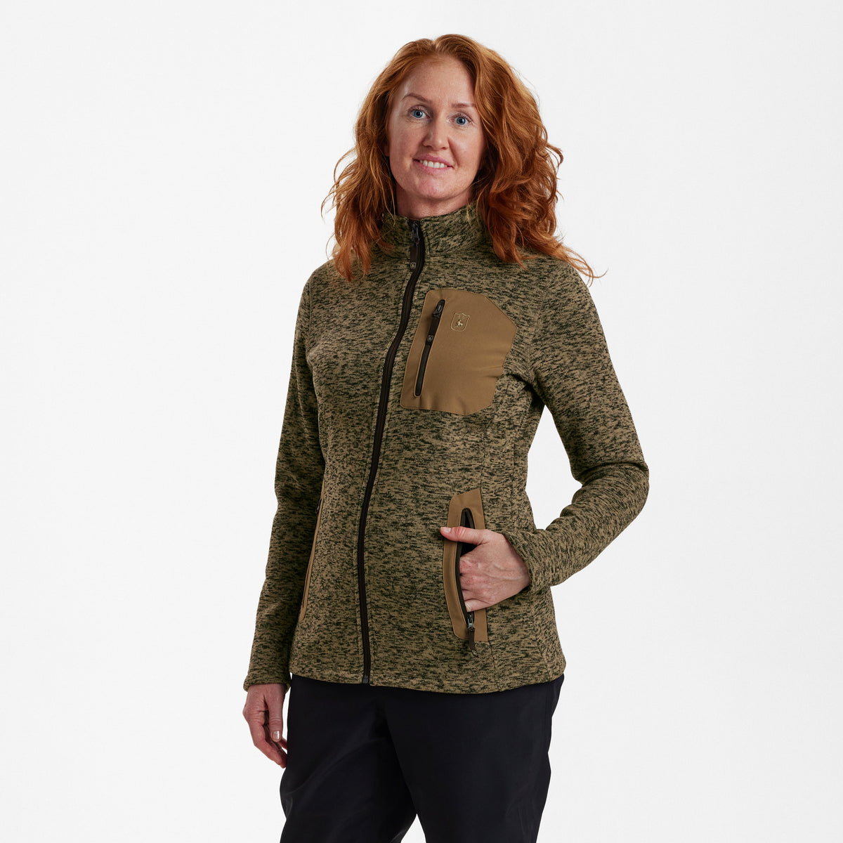 Lady Sarek Strikkejakke - Butternut – Deerhunter