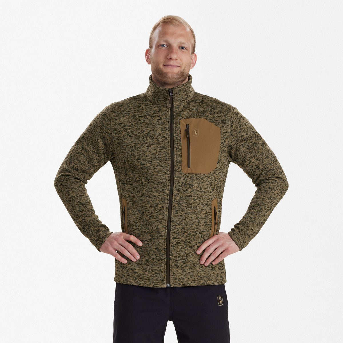 Sarek Strikkejakke - Butternut – Deerhunter
