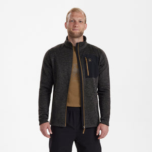 Sarek Strikkejakke - Dark Grey – Deerhunter