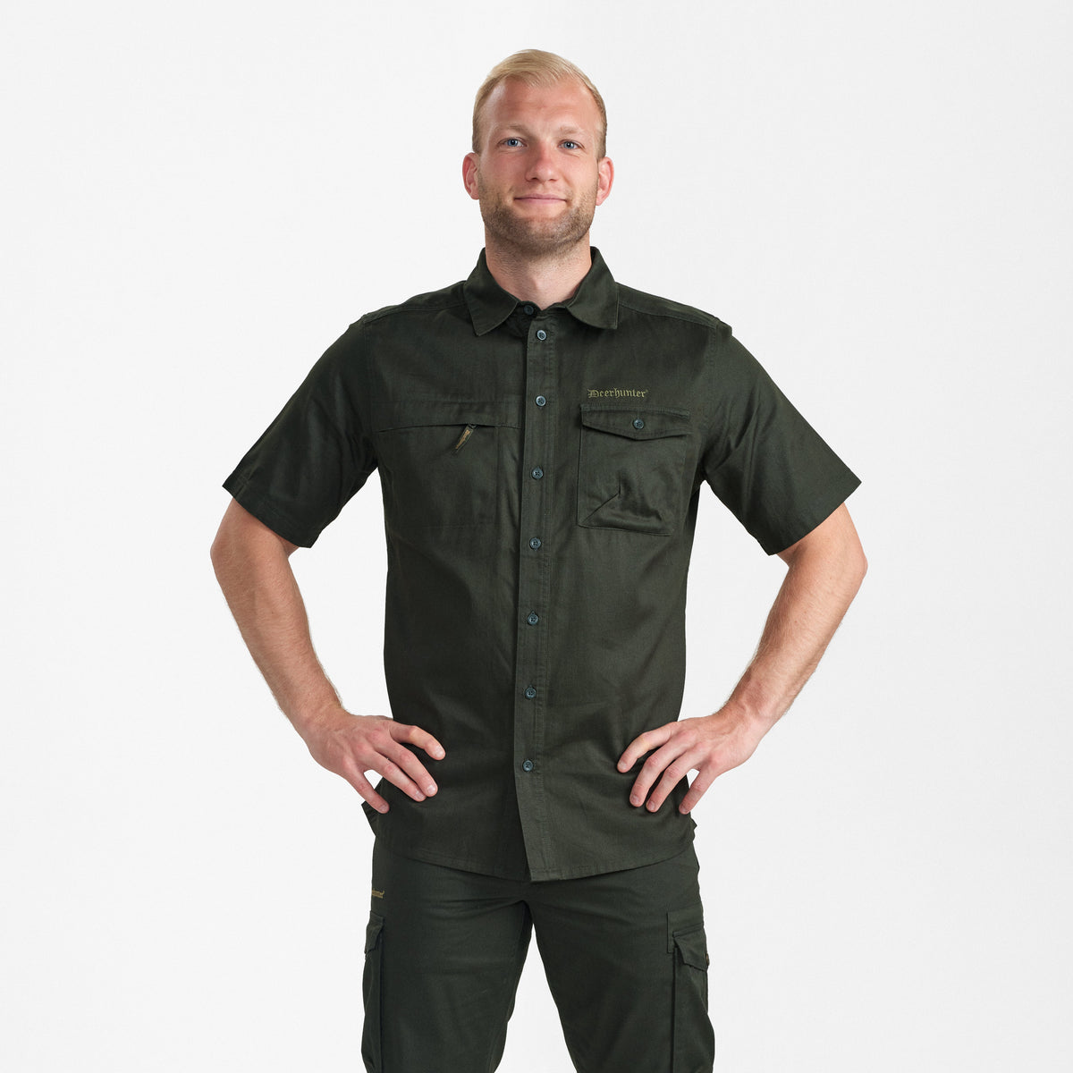 Atlas Skjorte S/S Timber – Deerhunter