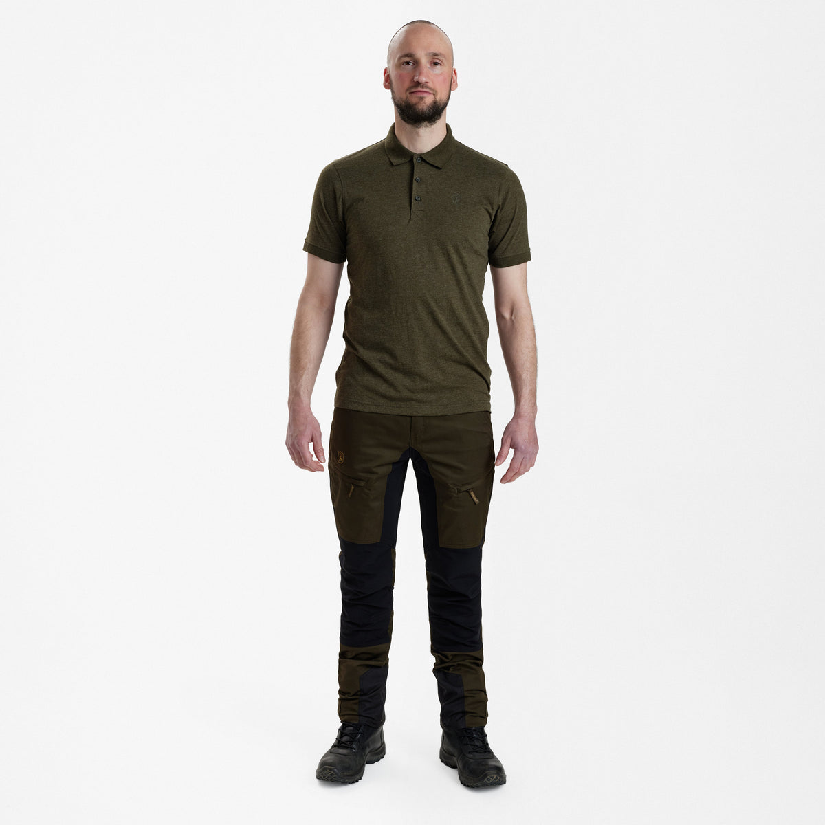 Gunnar Poloskjorte - Green – Deerhunter
