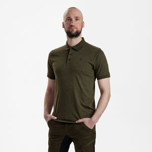 Gunnar Poloskjorte - Green – Deerhunter