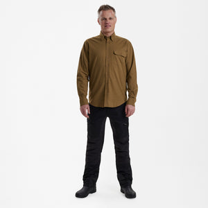 Liam skjorte Ocher Brown – Deerhunter