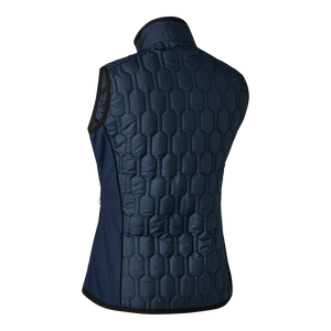 Lady Mossdale vattert vest Dress Blues – Deerhunter