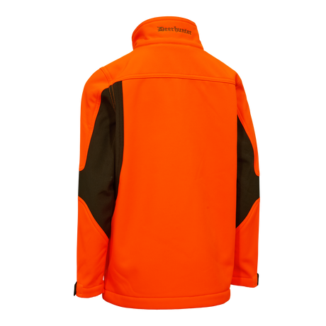 Youth Rogaland Softshell Jakke - Safety Orange – Deerhunter
