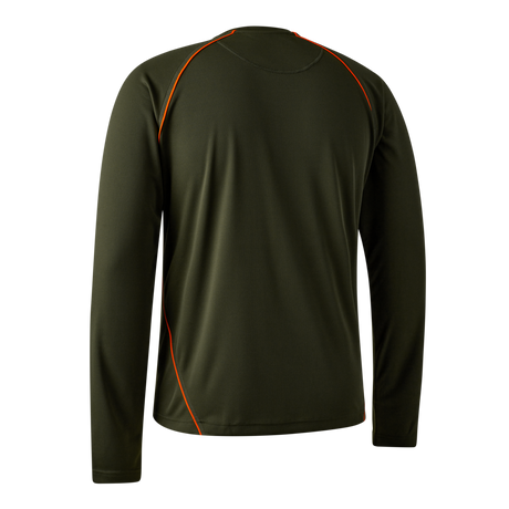Chamois T-skjorte med lange ermer Forest Green – Deerhunter