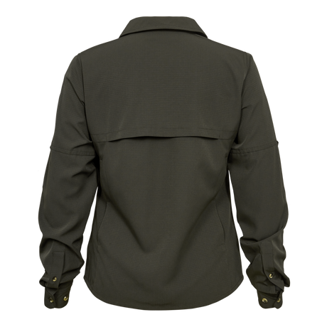 Lady Canopy Skjorte - Forest Green – Deerhunter