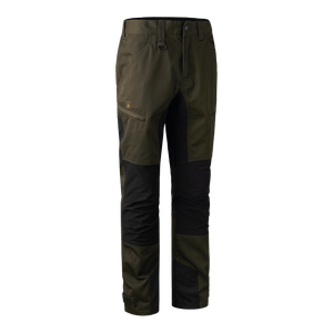 Rogaland stretchbukse med kontrast – Kort – Adventure Green – Deerhunter