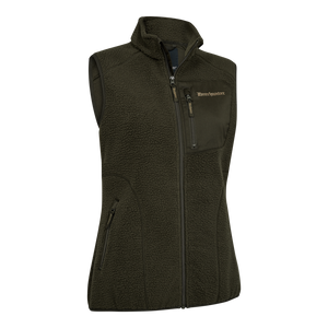 Lady Atlas fleecevest Forest Green – Deerhunter