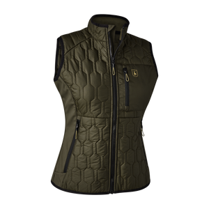 Lady Mossdale quiltet vest Forest Green – Deerhunter