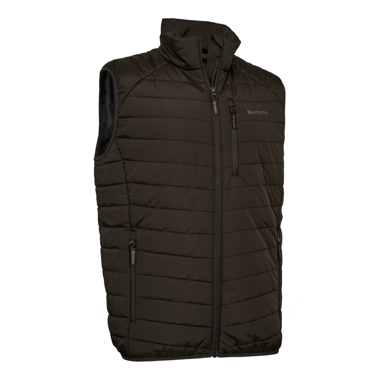 Moor Fullvattert Vest - Brown Leaf – Deerhunter