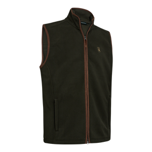 Cumbria Fleece Vest - Forest Ember – Deerhunter