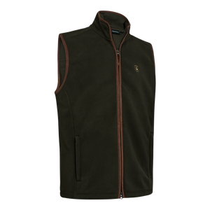 Cumbria Fleece Vest - Forest Ember – Deerhunter