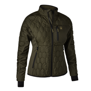 Lady Mossdale vattert jakke Forest Green – Deerhunter