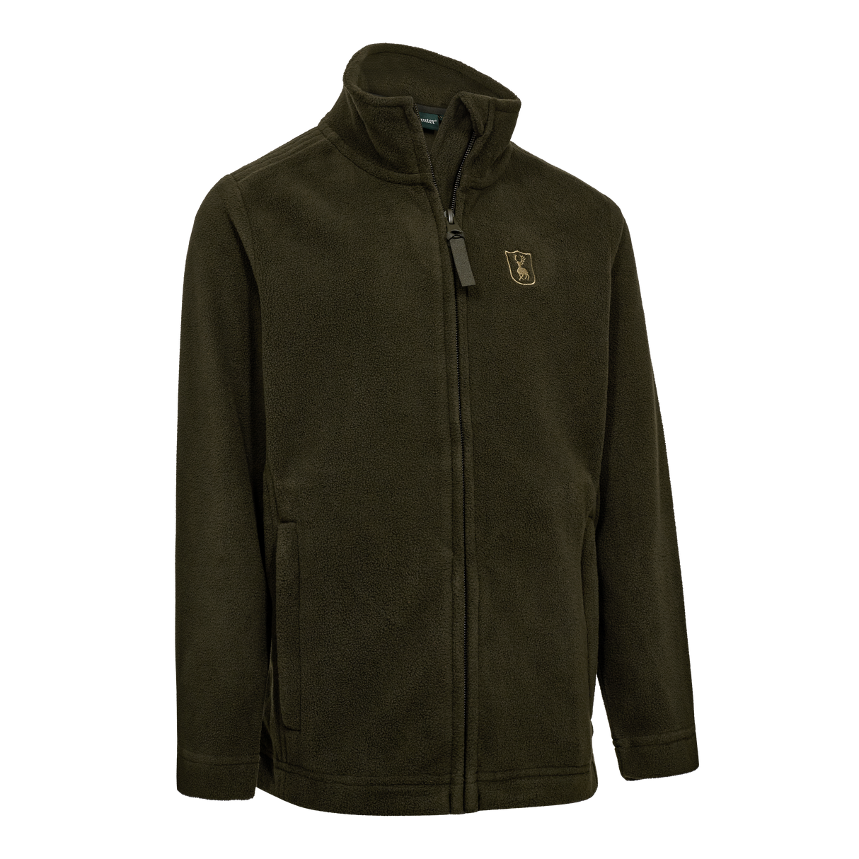 Youth Atlas Light Fleece Jakke - Timber – Deerhunter