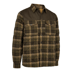 Elbert Vattert Skjortejakke - Brown Check – Deerhunter