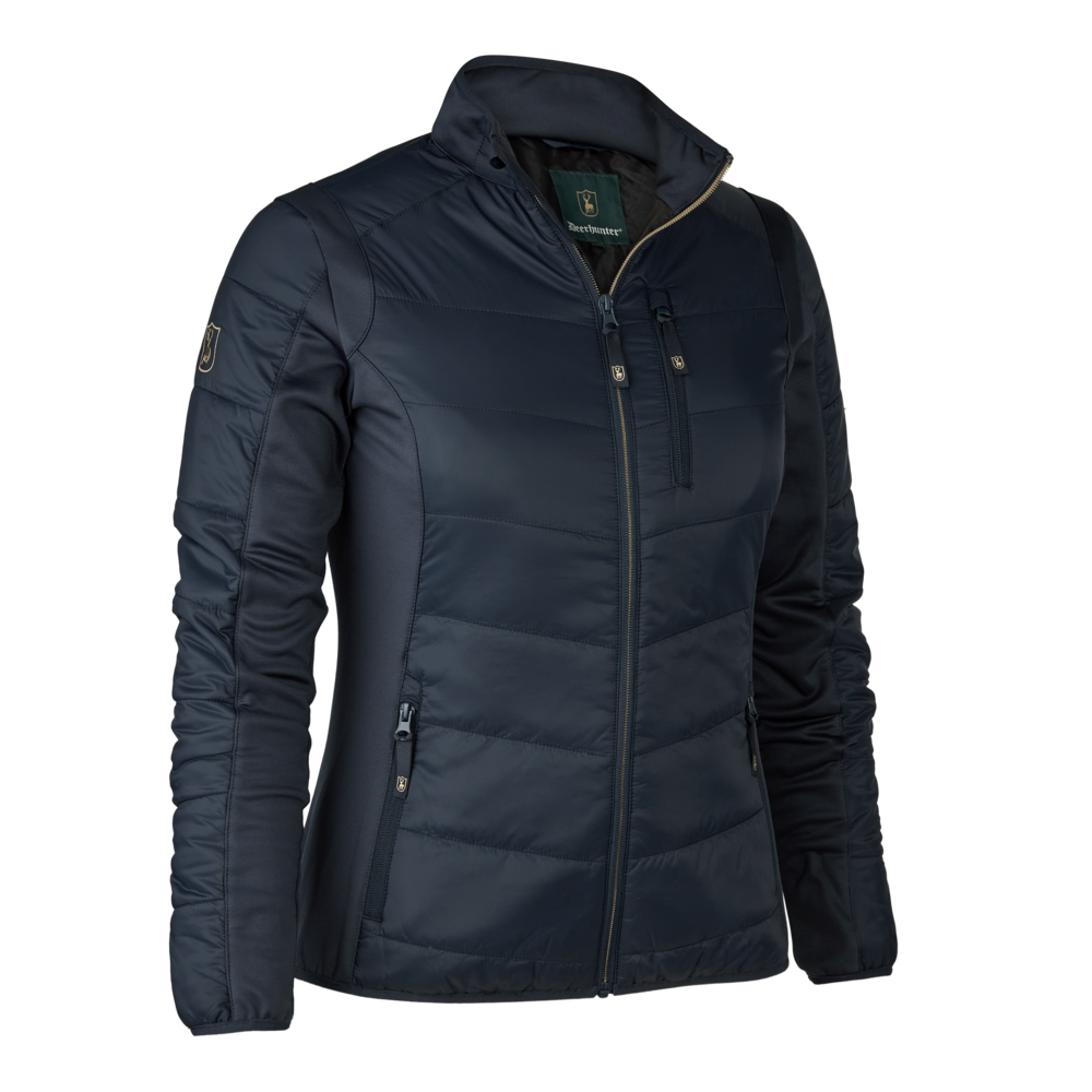 Lady Heat Vattert Jakke - Dark Blue – Deerhunter