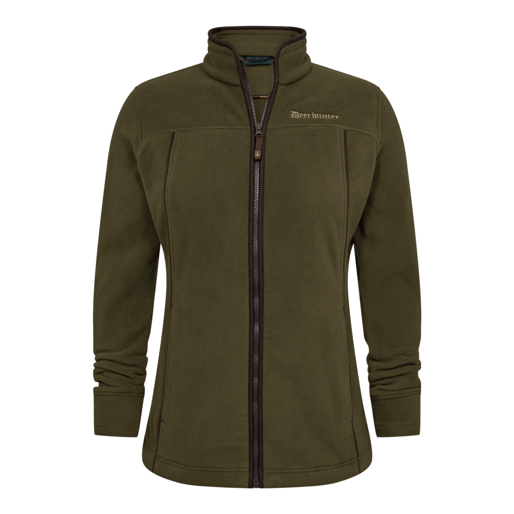 Lady Eagle Fleecejakke Tarmac Green – Deerhunter