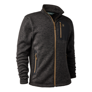 Sarek Strikkejakke - Dark Grey – Deerhunter