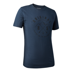 Nolan T-skjorte – Dark Blue – Deerhunter