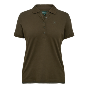 Lady Harriet Poloskjorte Deep Green – Deerhunter