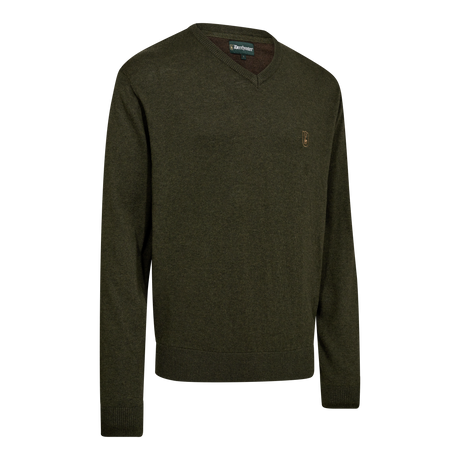 Harrington Strikkegenser med V-hals – Deerhunter