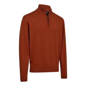 Harrington strikkegenser med glidelåshals – Deerhunter