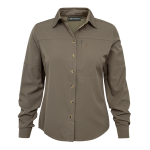 Lady Canopy Skjorte - Stone Grey – Deerhunter