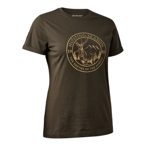 Lady Ella T-skjorte Adventure Green – Deerhunter