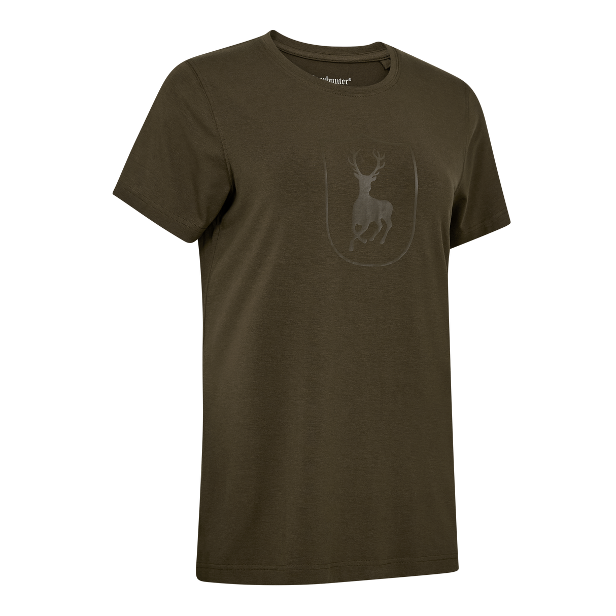 Lady Bamboo T-skjorte - Deep Green – Deerhunter