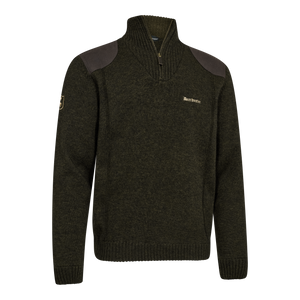 Finley ½-Zip Strikkegenser - Ridgewood Melange – Deerhunter